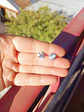 Pendientes Aretes Aros Puntos Luz En Plata 925 Zirconia 9mm - Miniatura 8