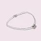 Pulsera Tobillera Plata 925 Pelotitas Cuentas Fresca Trendy - Miniatura 8