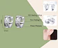 Argollas Chicas tipo Huggies con zirconios cúbicos incrustados en Plata 925 - Miniatura 18