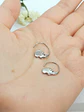 Argollas hoop Elefante Suerte Plata fina 925 Chapado Oro blanco 18k - Miniatura 10