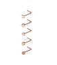 Set 5 Piercing Acero Quirúrgico Nariz Zirconia Nostril Tipo L - Miniatura 19