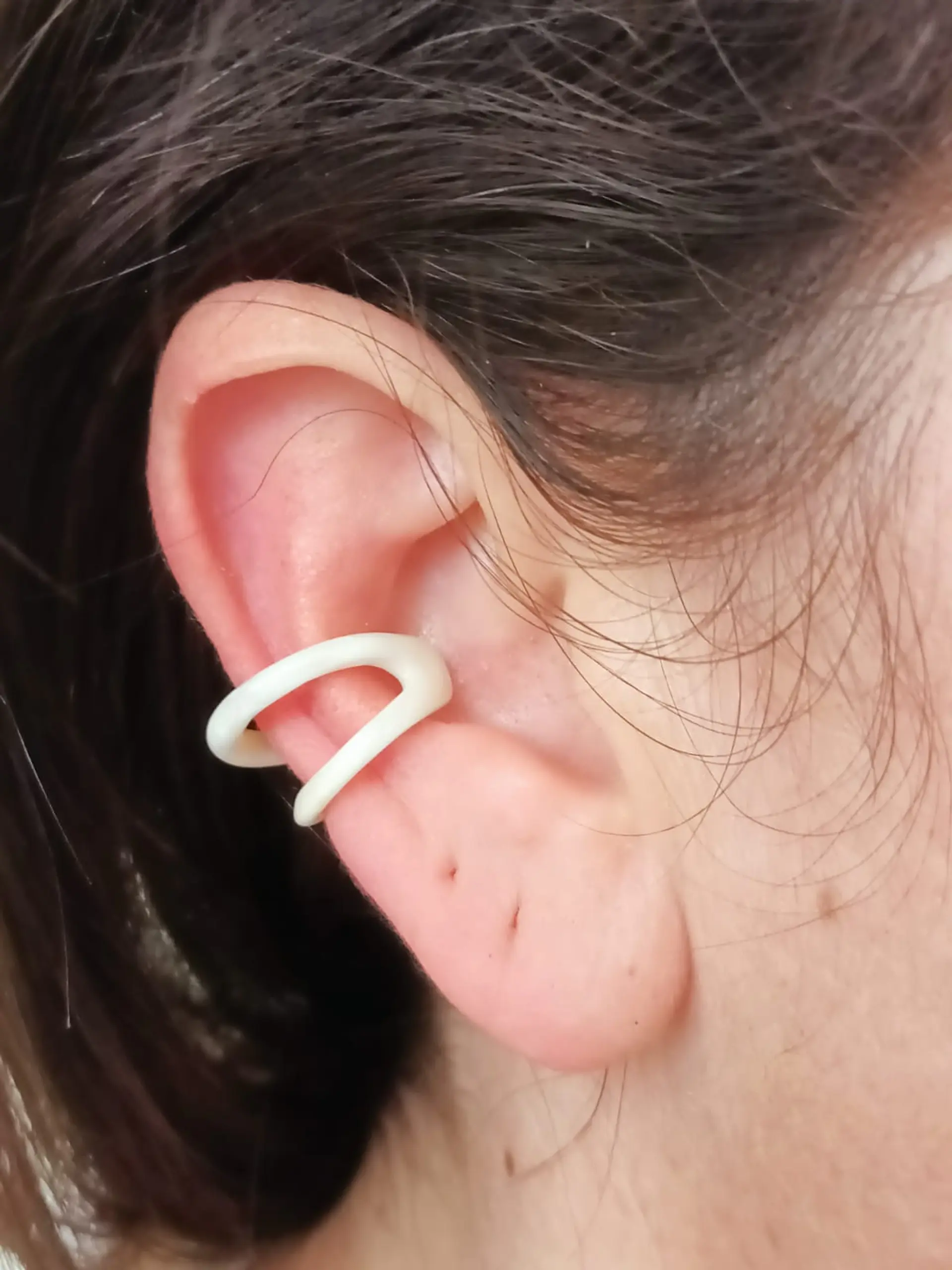 Piercing Oreja Earcuff Resina Colores Sin Perforación Punk 13