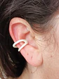Piercing Oreja Earcuff Resina Colores Sin Perforación Punk - Miniatura 13