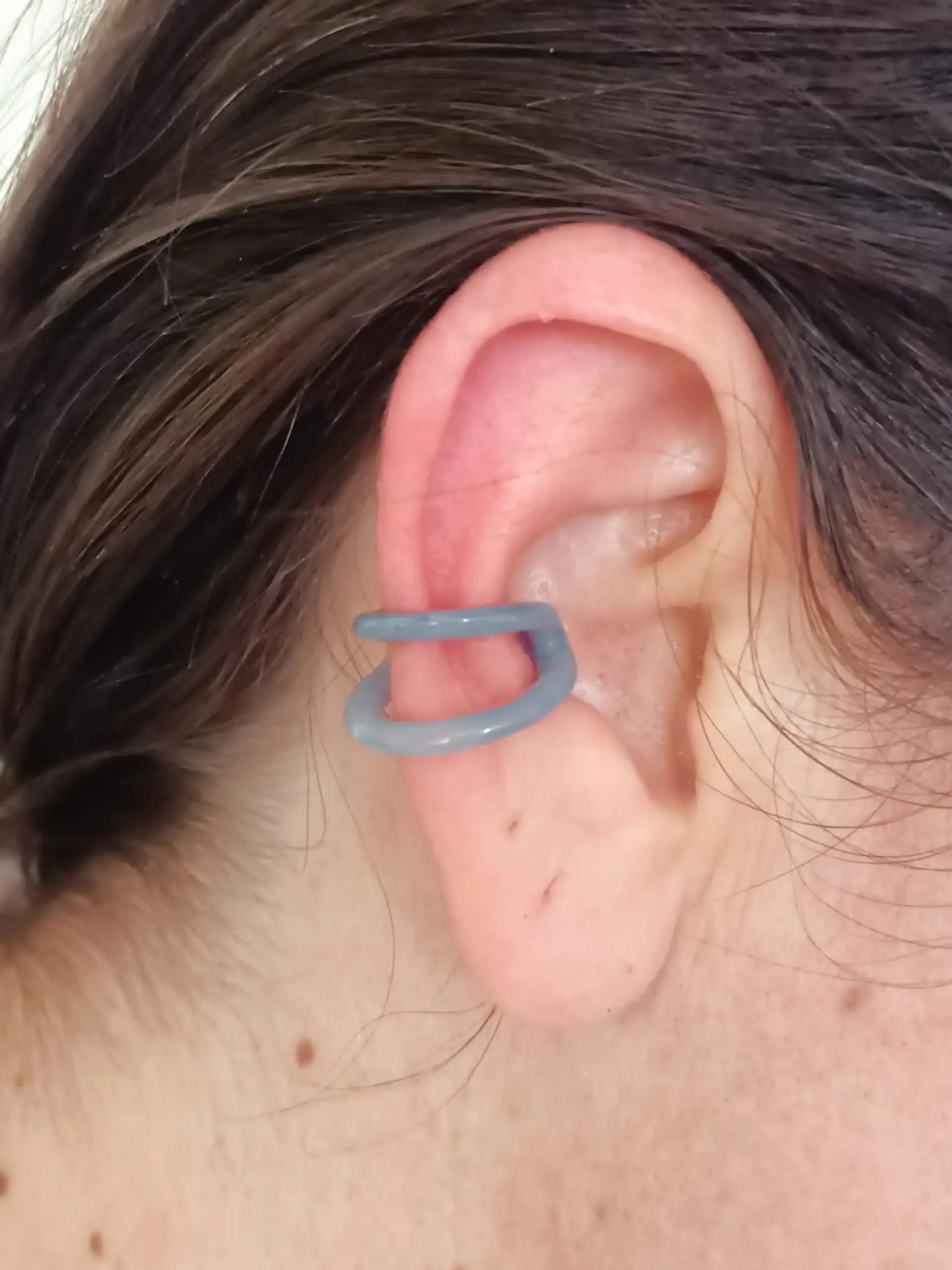 Piercing Oreja Earcuff Resina Colores Sin Perforación Punk 16