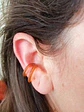 Piercing Oreja Earcuff Resina Colores Sin Perforación Punk - Miniatura 7