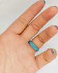Anillo Plata 925 Turquesa Vintage Bohemio Sortija Compromiso - Miniatura 4