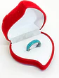 Anillo Plata 925 Turquesa Vintage Bohemio Sortija Compromiso - Miniatura 5