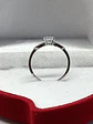 Anillo Plata fina ley S925 Solitario Compromiso circonio AAA - Miniatura 2