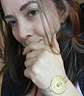 Pulsera Medalla San Benito Hipoalergenica Chapada en Oro 18kl - Miniatura 9