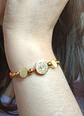 Pulsera de Buena suerte y protección Ajustable Medalla San Benito Cuerda Roja - Miniatura 7