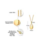 Colgante Anfora Cremacion Urna Cenizas Chapada En Oro 18k - Miniatura 7