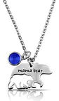 Colgante Collar Largo Mama Bear amor de Madre e Hijo  - Miniatura 1