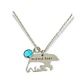 Colgante Collar Largo Mama Bear amor de Madre e Hijo  - Miniatura 6