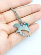 Colgante Collar Largo Mama Bear amor de Madre e Hijo  - Miniatura 8