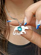 Colgante Collar Largo Mama Bear amor de Madre e Hijo  - Miniatura 11