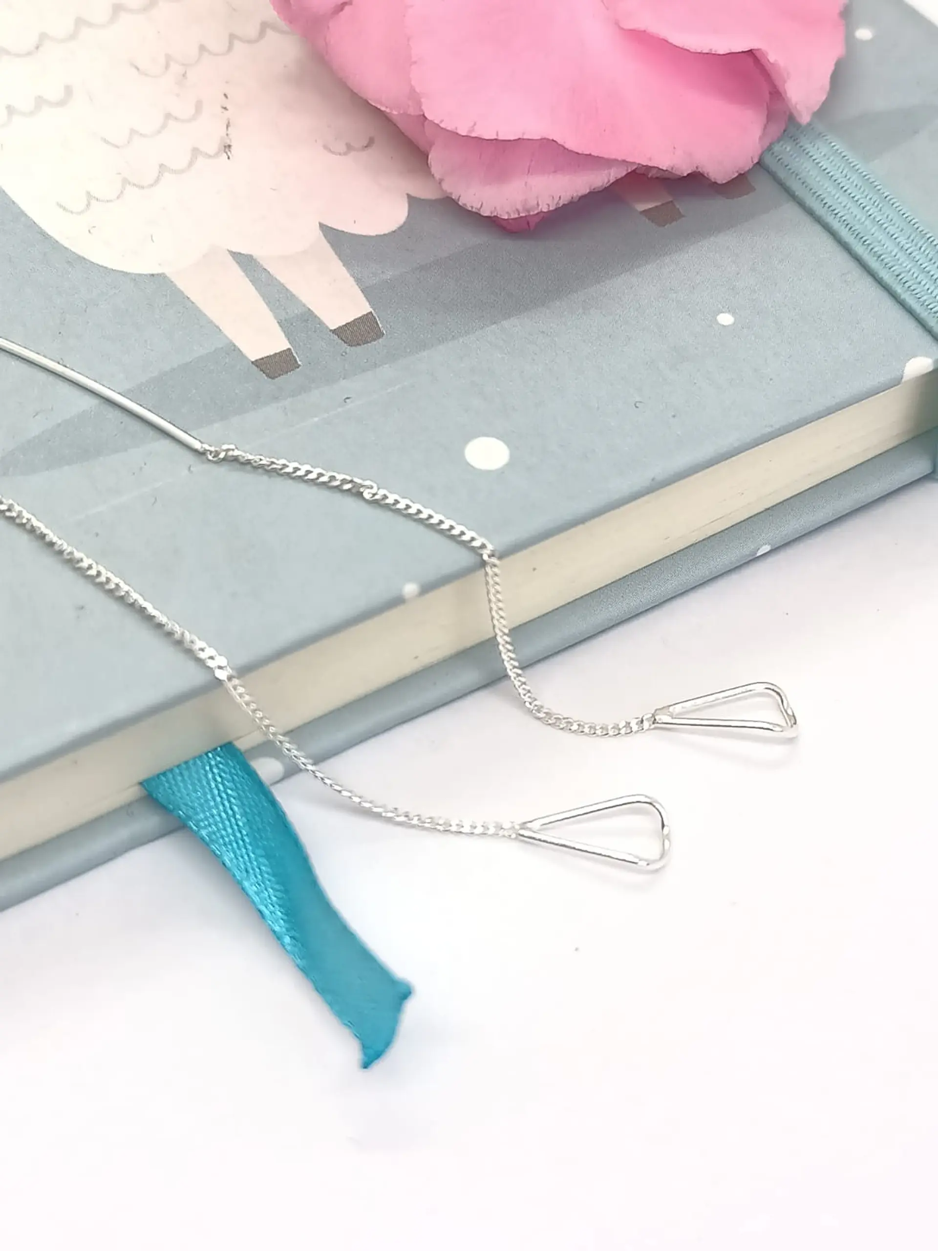Pendientes Largos Entrelazados Plata fina ley S925  10