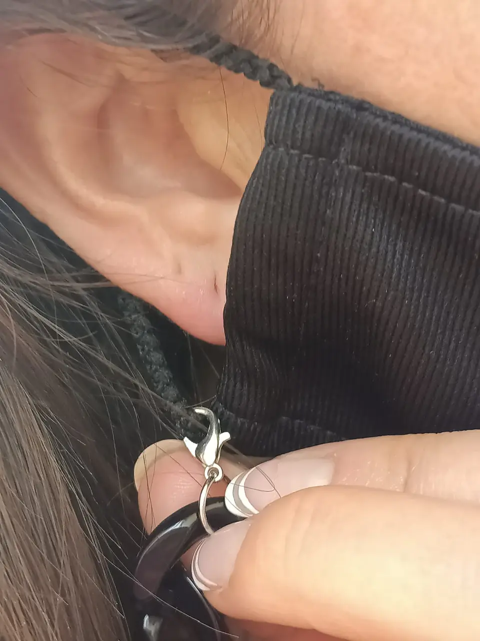 Sujetador Eslabones Sujetador de Lentes o mascarilla 11