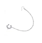 Pendiente Cadena India Piercing Nariz Septum Sin Perforacion - Miniatura 1