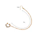 Pendiente Cadena India Piercing Nariz Septum Sin Perforacion - Miniatura 2