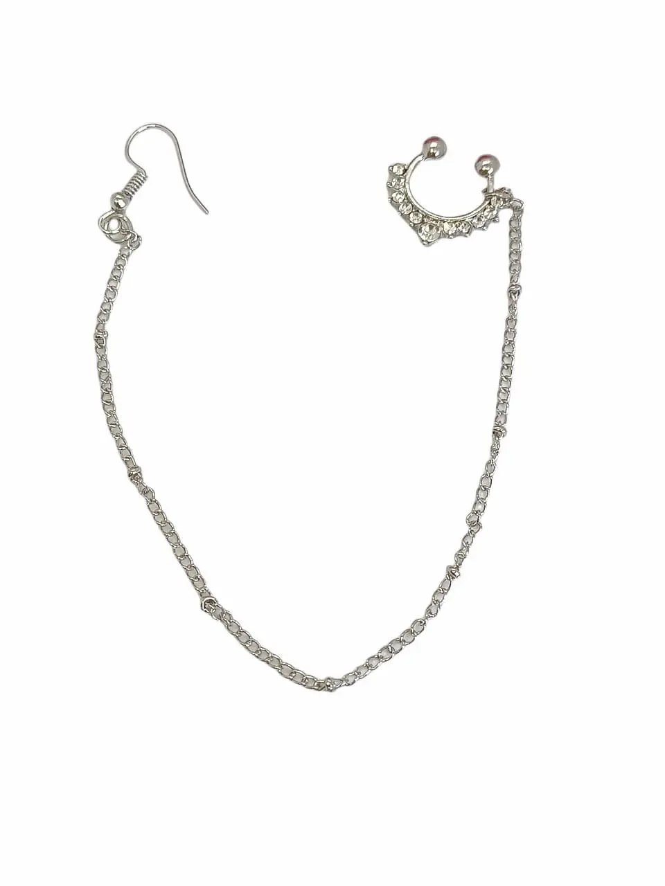 Pendiente Cadena India Piercing Nariz Septum Sin Perforacion 4