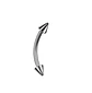 Piercing Banana para Ceja labret Daith o Tragus Hipoalergénico - Miniatura 1