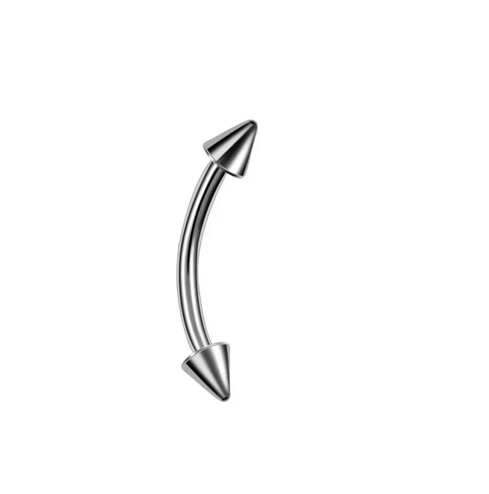 Piercing Banana para Ceja labret Daith o Tragus Hipoalergénico 1