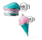 Pendientes Helado Dulce Plata S925 - Miniatura 1