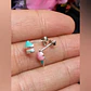 Pendientes Helado Dulce Plata S925 - Miniatura 3