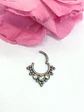 Septum Corona de Acero Tribal Funcional oreja, Tragus, Daith y nariz - Miniatura 3
