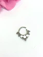 Septum Corona de Acero Tribal Funcional oreja, Tragus, Daith y nariz - Miniatura 4