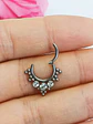 Septum Corona de Acero Tribal Funcional oreja, Tragus, Daith y nariz - Miniatura 5