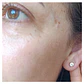 Aros Punto De Luz Gema Moissanita 5mm enchapada en Oro 18 K - Miniatura 10
