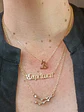 Collar Multicapa 3 En 1 Colgantes Zodiaco Constelaciones baño de oro 14kl - Miniatura 38