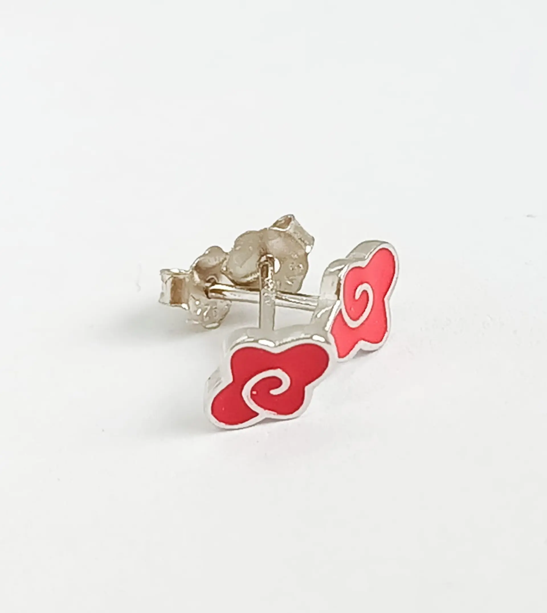 Aros Nube Roja De Akatsuki Naruto Plata 925 Cosplay  7