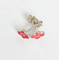 Aros Nube Roja De Akatsuki Naruto Plata 925 Cosplay  - Miniatura 9