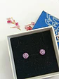Aros Seguridad Punto De Luz Acero Bola De Fuego Chapado Oro - Miniatura 55