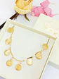 Tobilleras Monedas Pulseras Tobillo Ajustable Bohemia enchapada en oro 18k - Miniatura 8