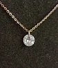 Set Conjunto Cadena Aros Punto De Luz 7 Mm Zirconia Plata - Miniatura 8
