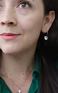 Set Conjunto Cadena Veneciana Argollas Plata Punto De Luz - Miniatura 8