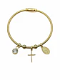 Pulsera Magnética medalla Virgen Guadalupe y dijes - Miniatura 1