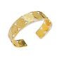 Pulsera Ajustable Medalla San Benito Chapado En Oro Religion - Miniatura 5