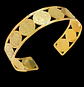 Pulsera Ajustable Medalla San Benito Chapado En Oro Religion - Miniatura 11