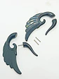 Aros Tribales expansor Alas largas fake Piercing  - Miniatura 3