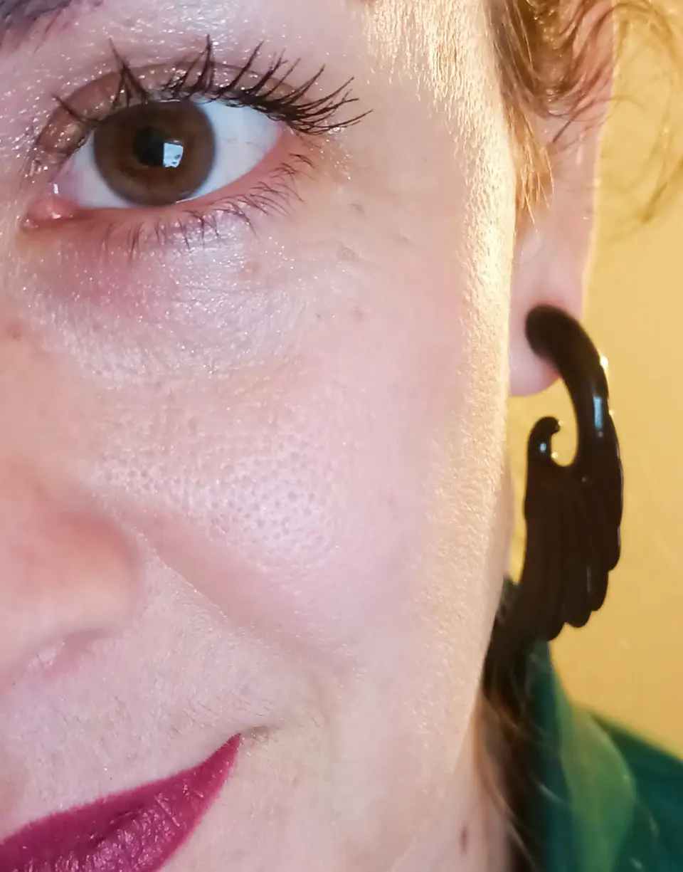 Aros Tribales expansor Alas largas fake Piercing  6