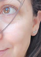 Aros piercing trepadores tapa de seguridad zirconia helix - Miniatura 7