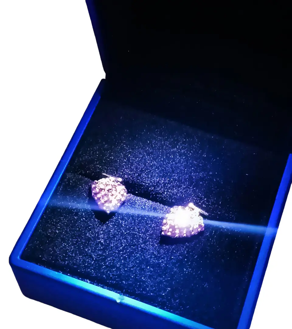 Pendientes Amatista Natural Uvas Plata ley 925 2