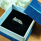 Anillos plumas alas zirconia plata 925 ajustable - Miniatura 2
