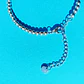Pulsera Esfera 3mm Brazalete ajustable plateada unisex hipoalergenico - Miniatura 7