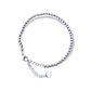 Pulsera Esfera 3mm Brazalete ajustable plateada unisex hipoalergenico - Miniatura 1
