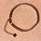 Pulsera Esfera 3mm Brazalete ajustable plateada unisex hipoalergenico - Miniatura 9
